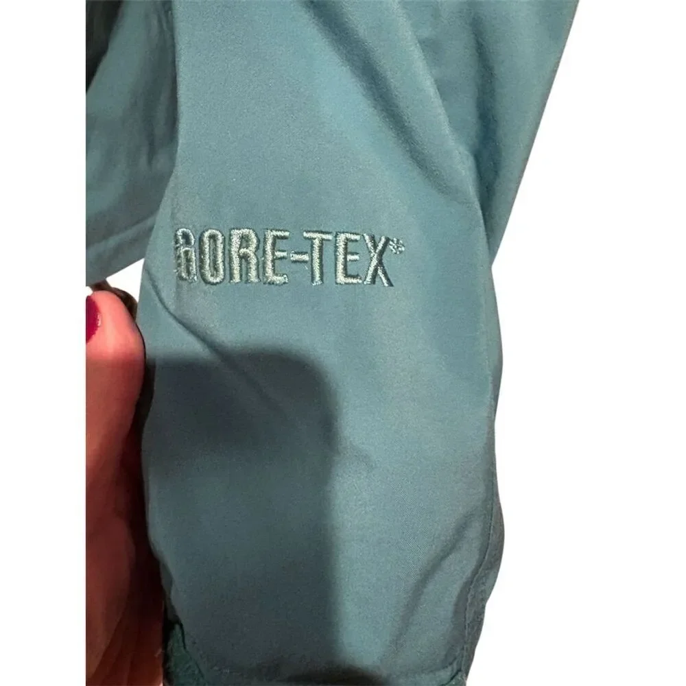 Marmot Women's Greenish Blue Lined Jacket Medium Hooded Casual Fall - Picture 3 of 16